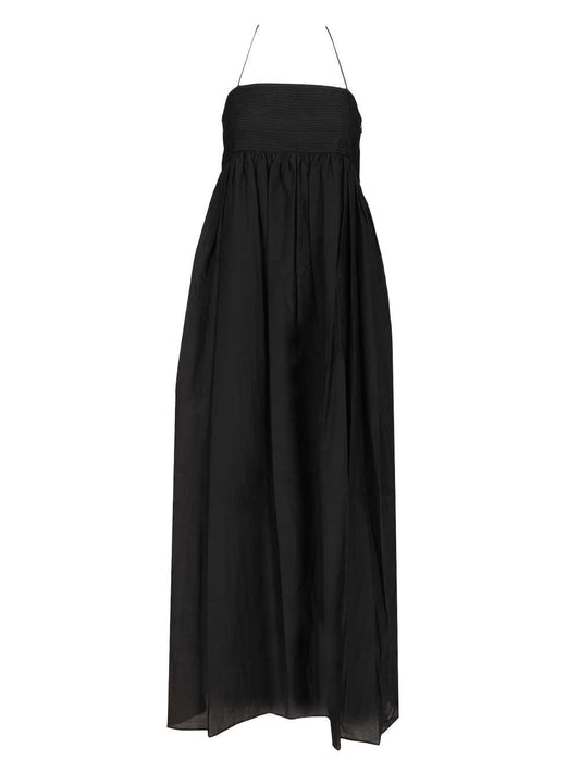 Matteau "Empire Pintuck" Dress - Black