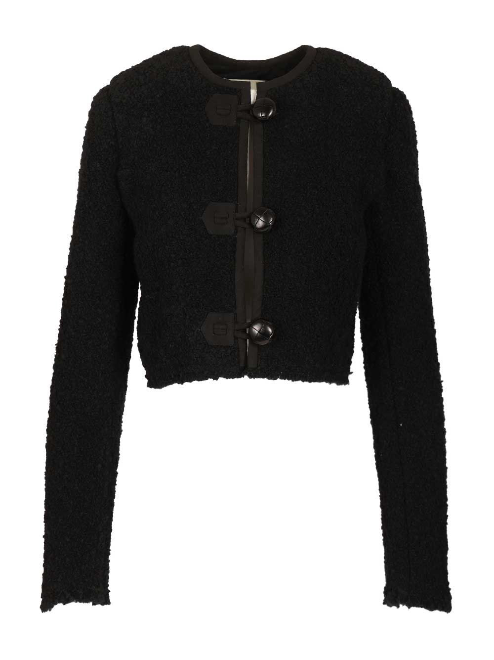 Isabel Marant "Gradilia" Crop Jacket - Black