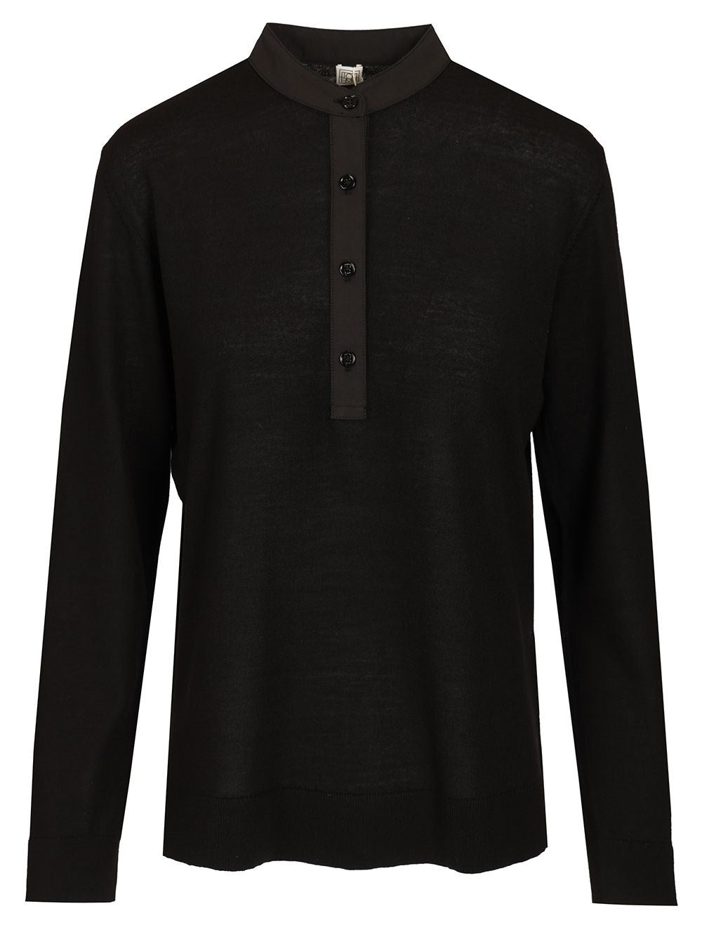 Toteme Long Sleeve Shirt - Black
