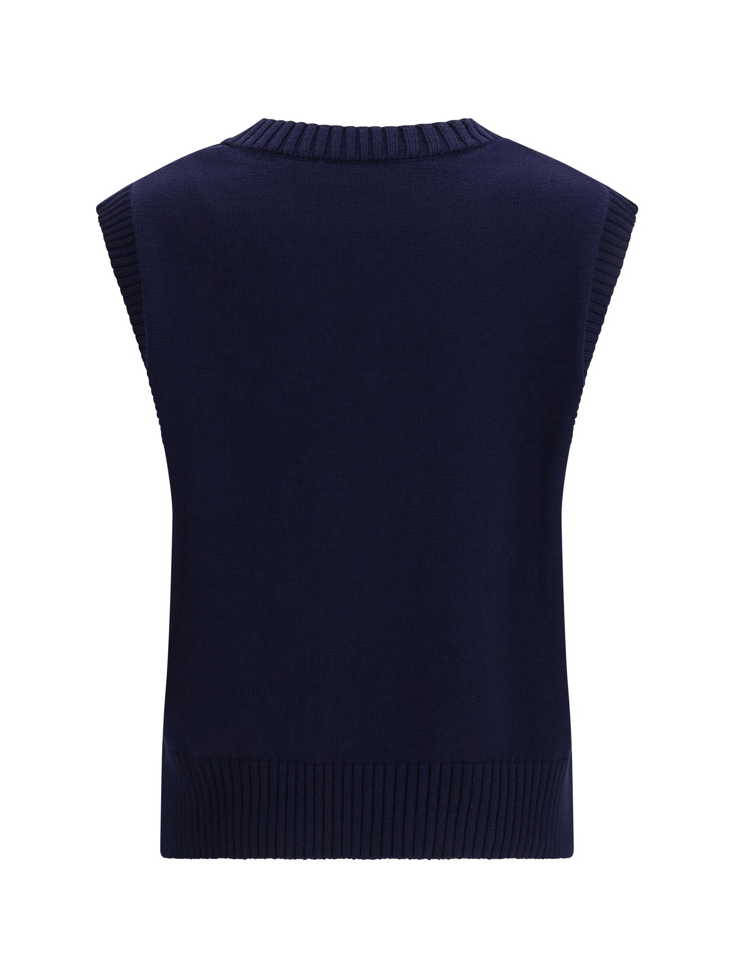 AMI PARIS Sleeveless V-neck knitted Sweater