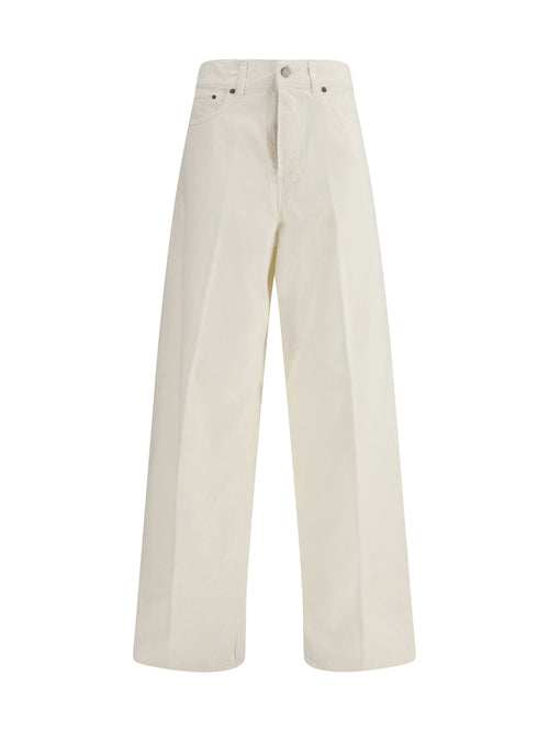 Haikure Bethany Twill 45 Jeans - Off White