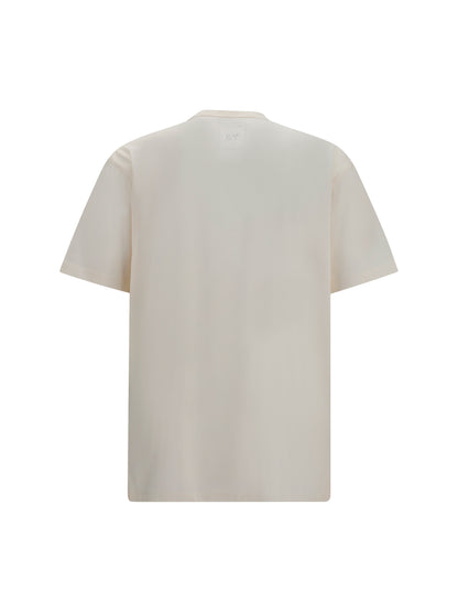 Y-3 Gradient Stripes short sleeve T-shirt - Chalk White