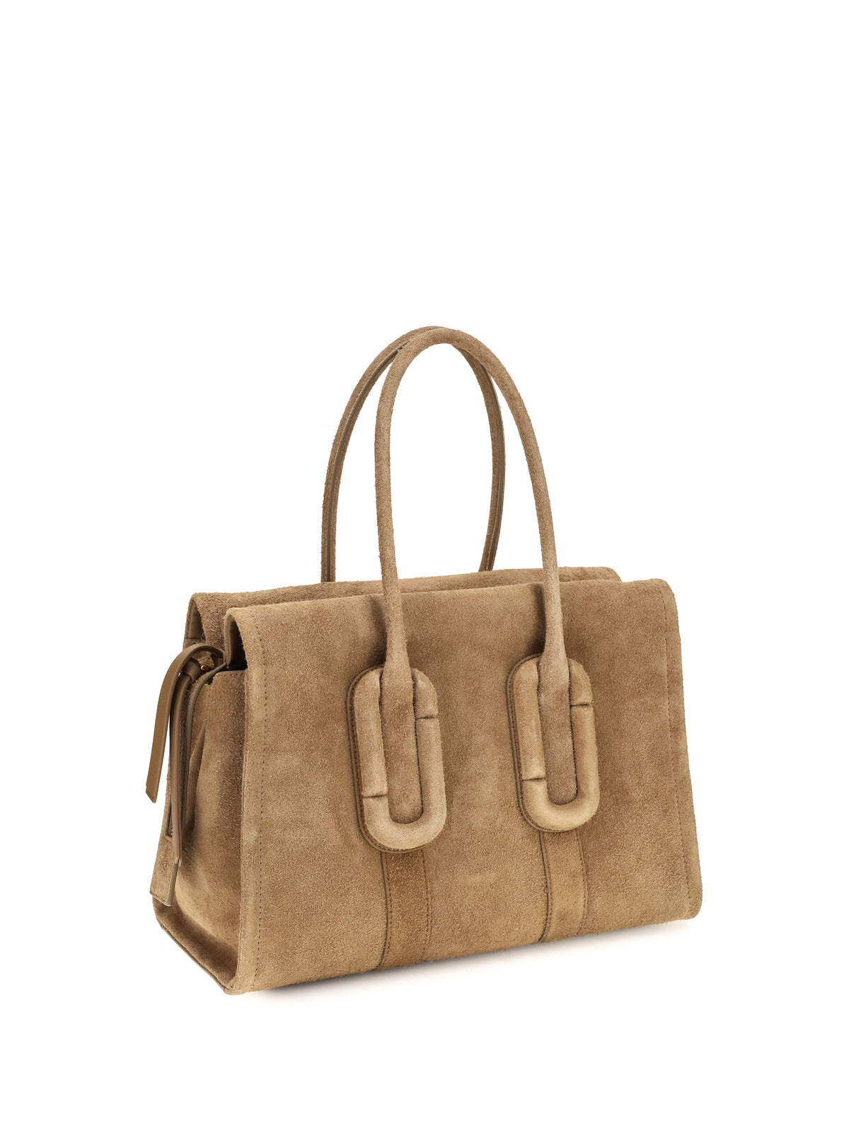 Marc Jacobs Babe City Tote suede Handbag - Hazelnut