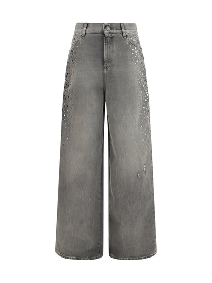 GOLDEN GOOSE Melody stud degraded Jeans