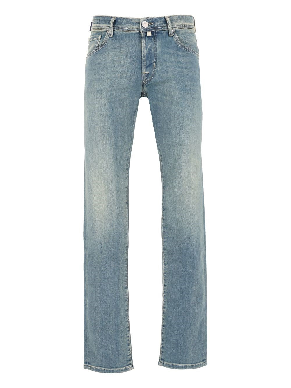 Jacob Cohen "Nick" Jeans In Stretch Denim - Sky Blue