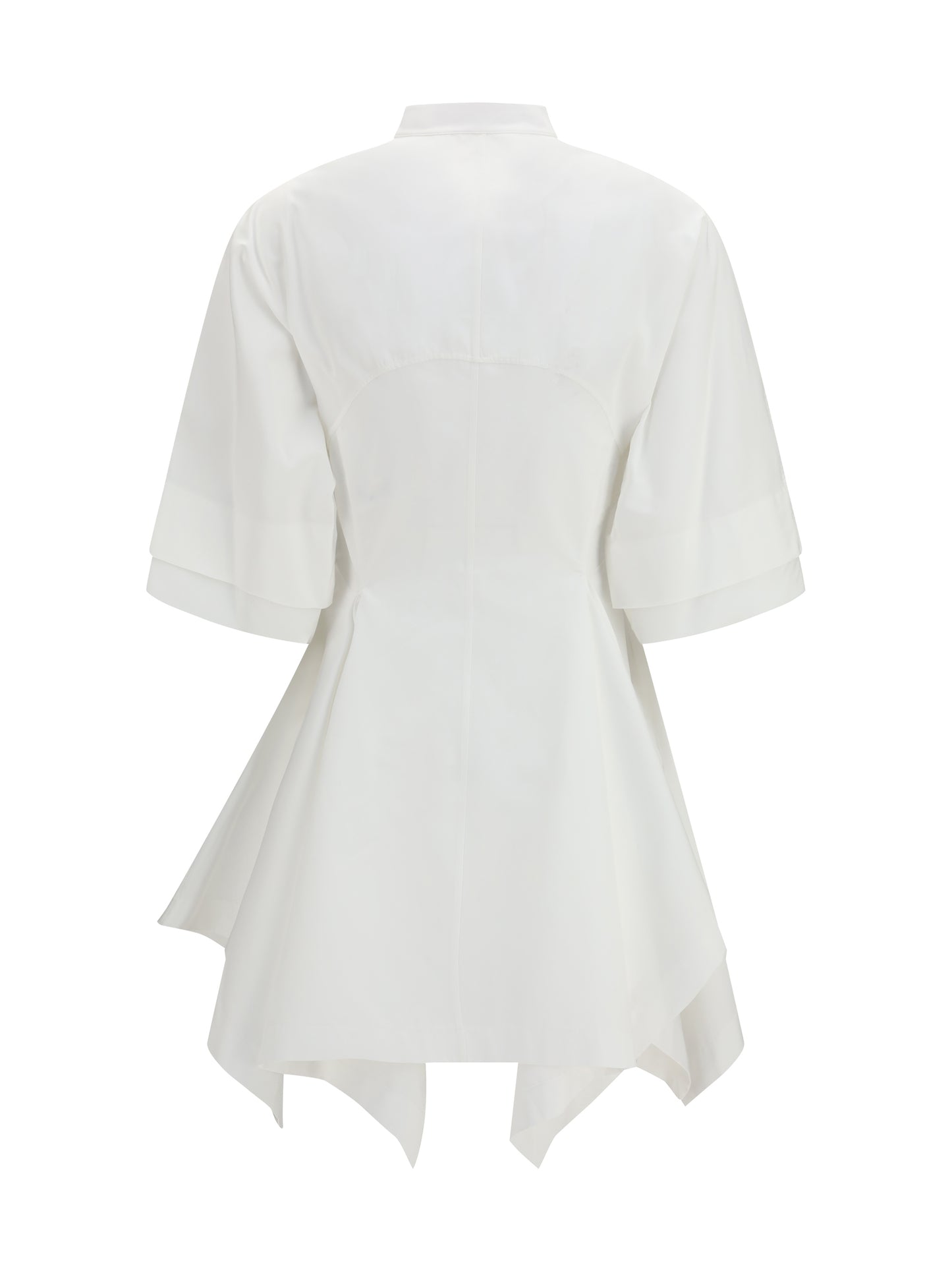 ALAÏA Panelled Poplin Dress