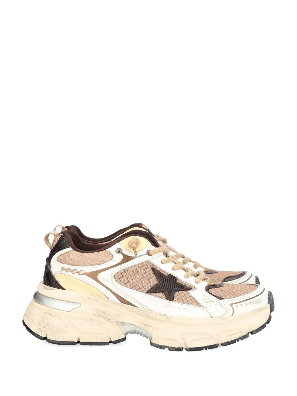 Golden Goose Lightstar Sneakers - Beige