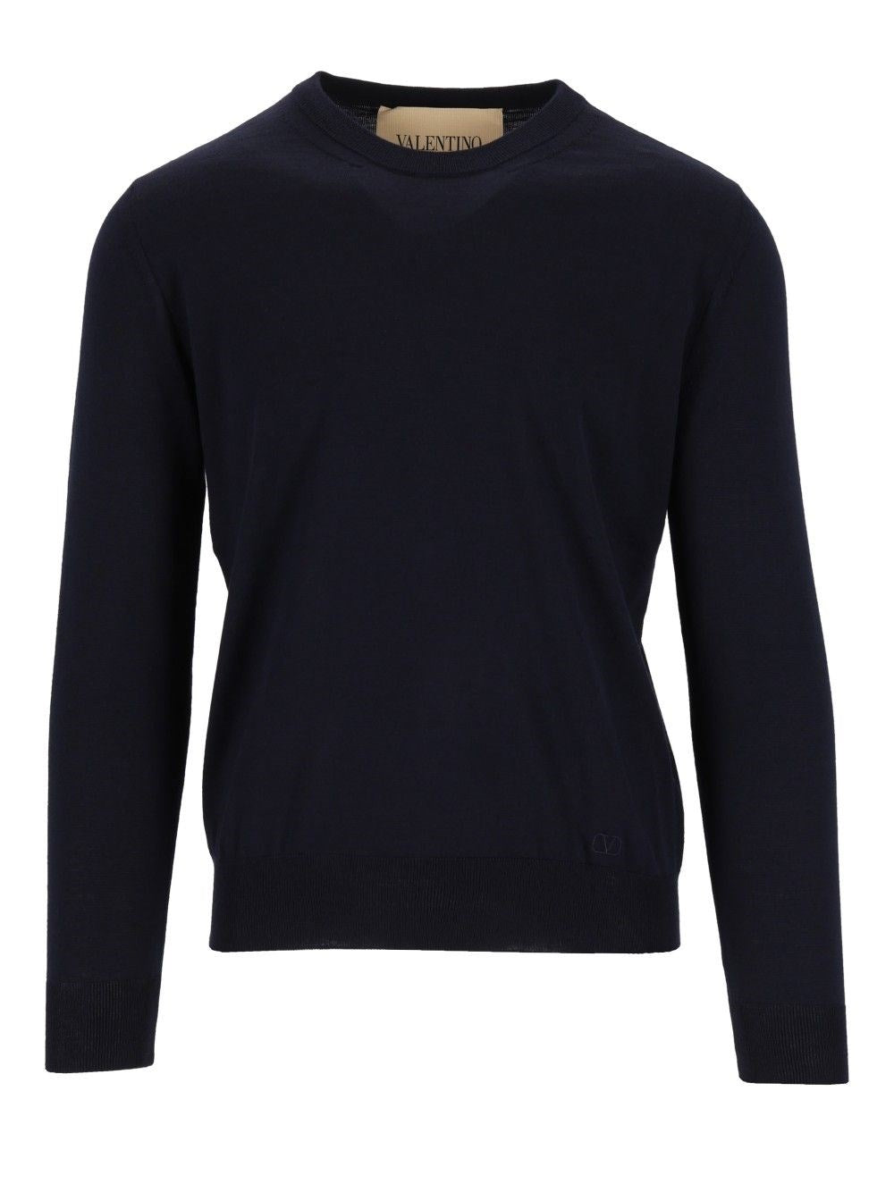 Valentino Garavani Vlogo Signature Jersey - Blue