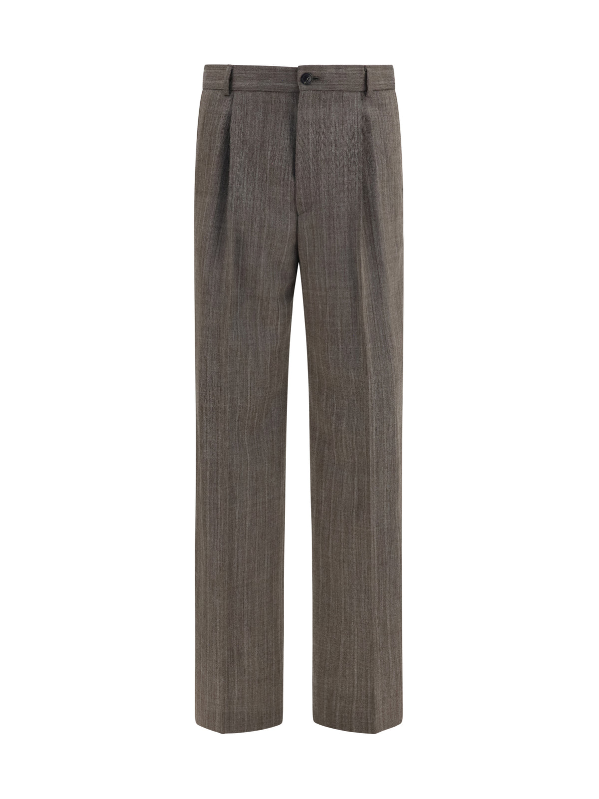Dries Van Noten Penrud straight-leg Pants - Cement