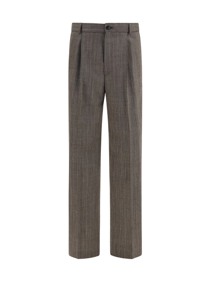 Dries Van Noten Penrud straight-leg Pants - Cement