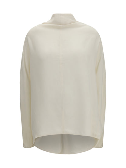 Toteme Cowl neck Blouse - Ecru