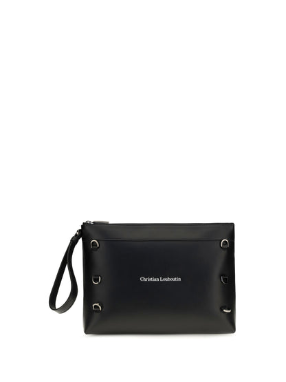 Christian Louboutin Kosmica leather Clutch - Black