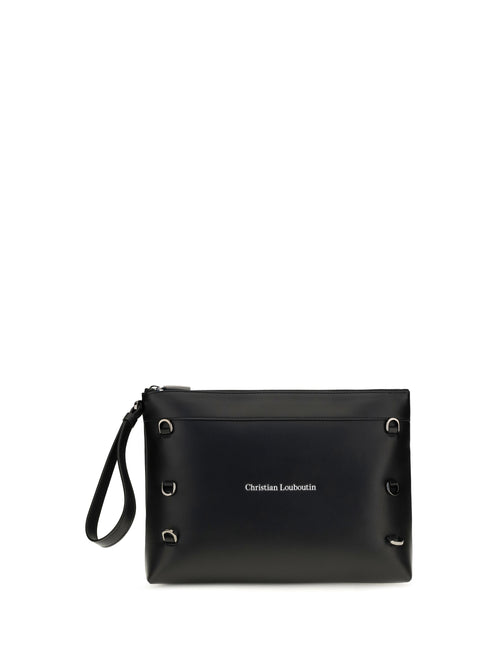Christian Louboutin Kosmica leather Clutch - Black