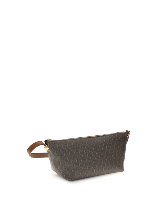 Saint Laurent Monogram Shoulder Bag - Choc/Kak/Brun Roui