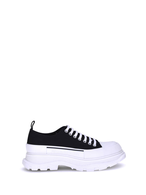 Alexander Mcqueen Tread Slick Sneakers - Black/White