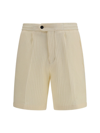 Germano Textured Shorts - 092