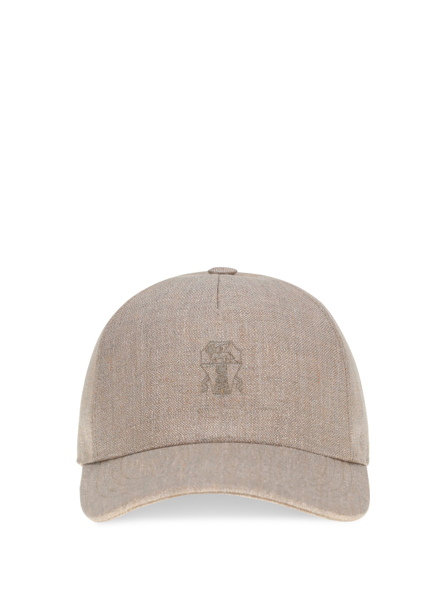 BRUNELLO CUCINELLI Sparkling linen twill Baseball Cap