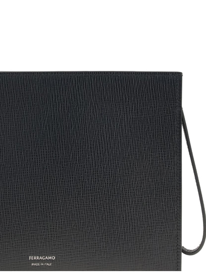 FERRAGAMO Gancini Pouch