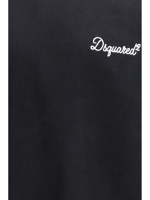 Dsquared2 Logo cotton Sweatshirt - Black