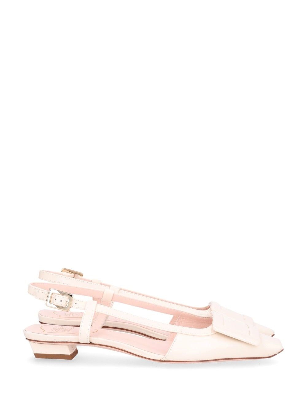 Roger Vivier Belle Vivier Slingback Ballerinas - Rose