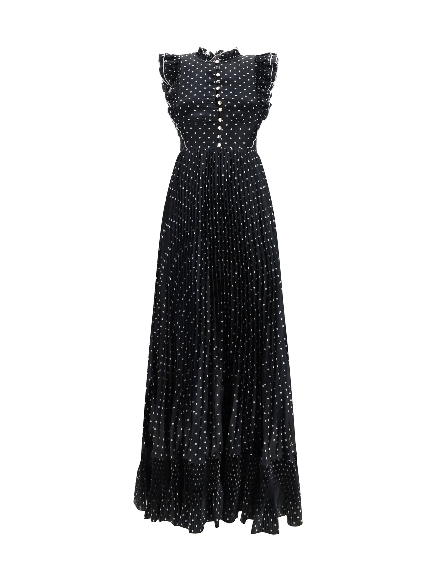 SELF-PORTRAIT Polka dot long Dress