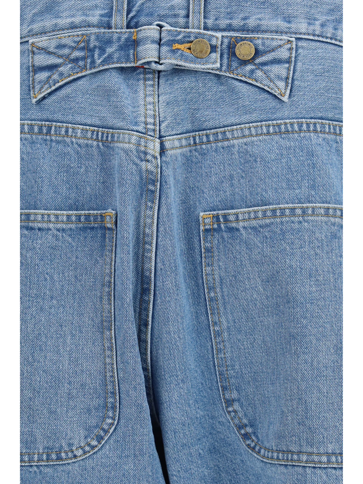 Thom Browne Japanese denim Jeans - Light Blue