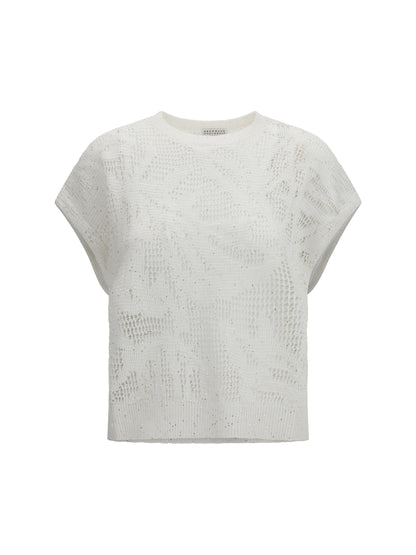 BRUNELLO CUCINELLI Dazzling Water Lillies T-shirt