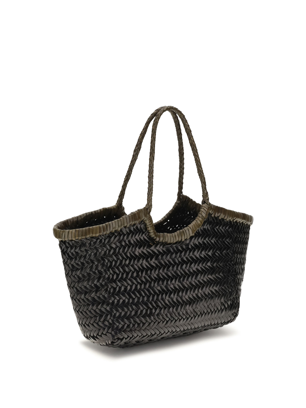 Dragon Diffusion Medium Nantucket Handbag - Black/Khaki