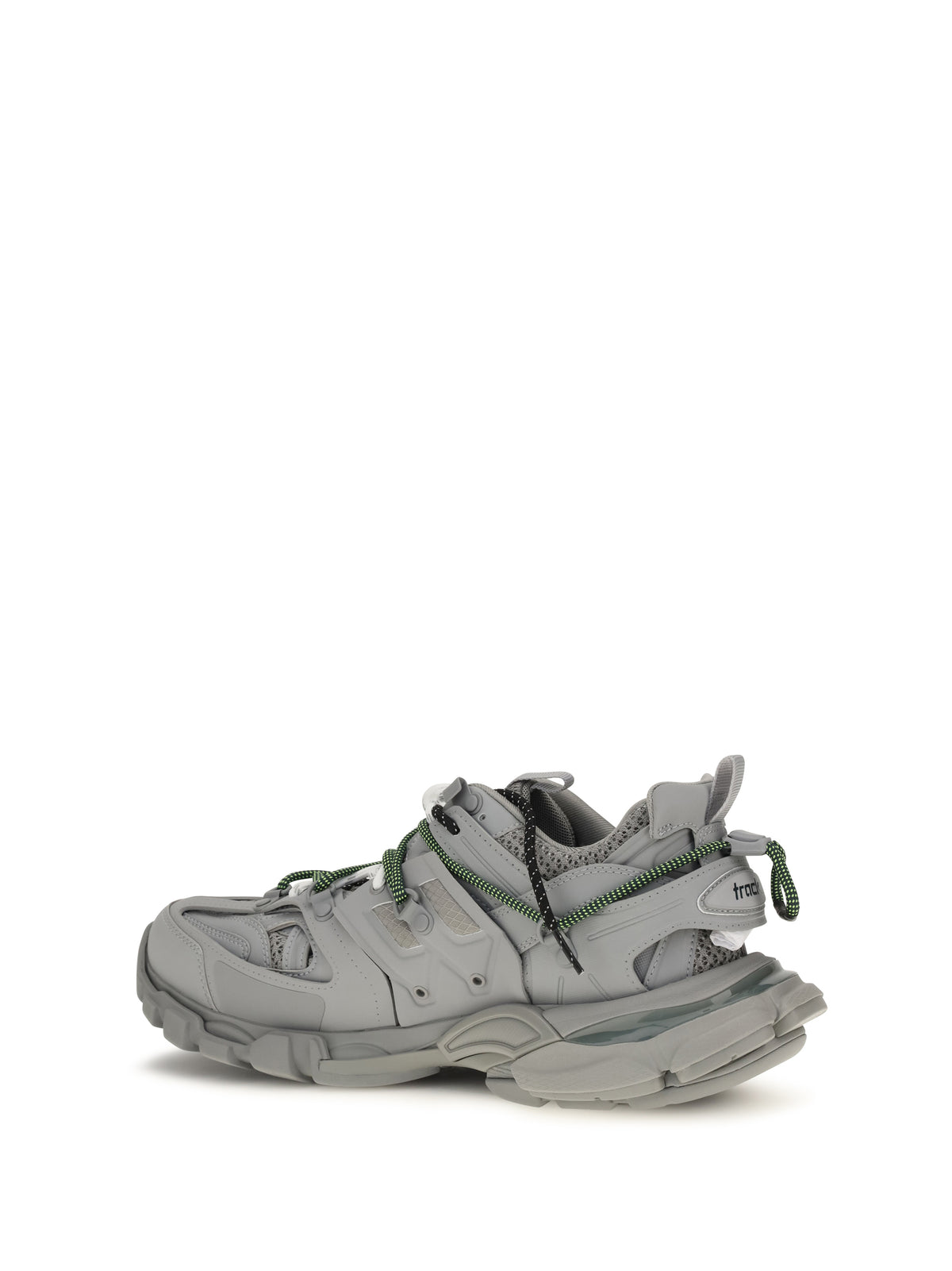 Balenciaga Track Trail Laces Sneakers - Gry/Yellow/Wht/Navy