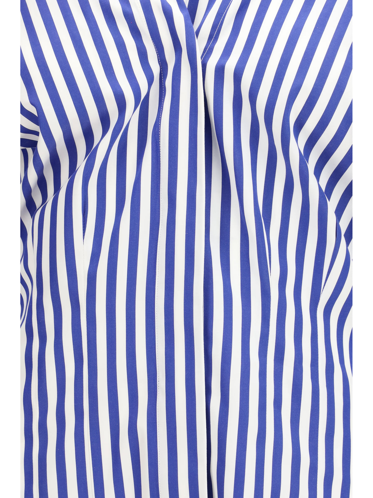 Givenchy Open cotton Shirt - Electric Blue/White
