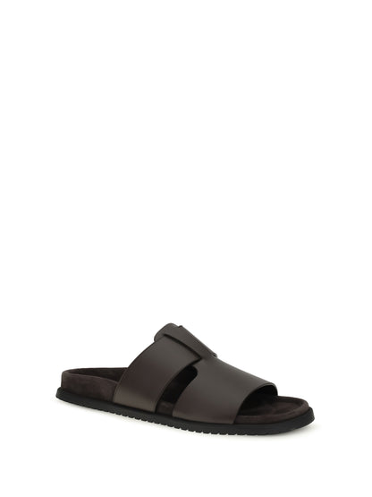 DOLCE & GABBANA Leather Sandals