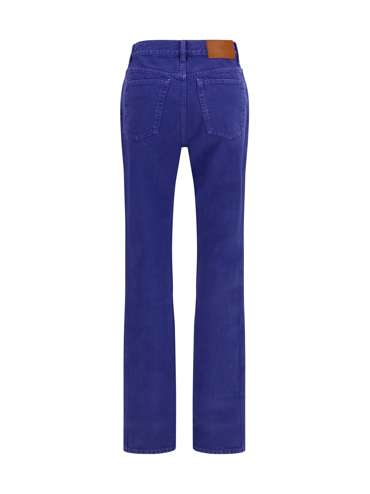 Chloé Cotton denim Pants - Royal Indigo
