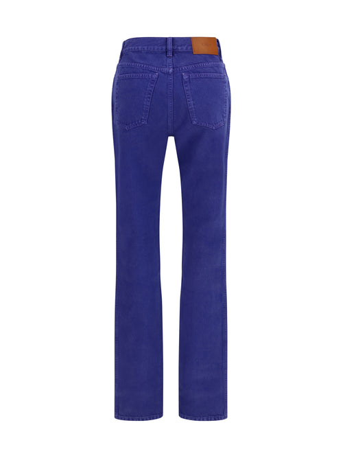 Chloé Cotton denim Pants - Royal Indigo