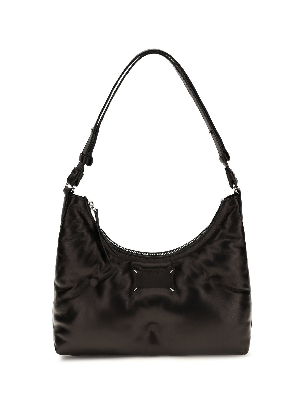 Maison Margiela Small Glam Slam Hobo Shoulder Bag - Black