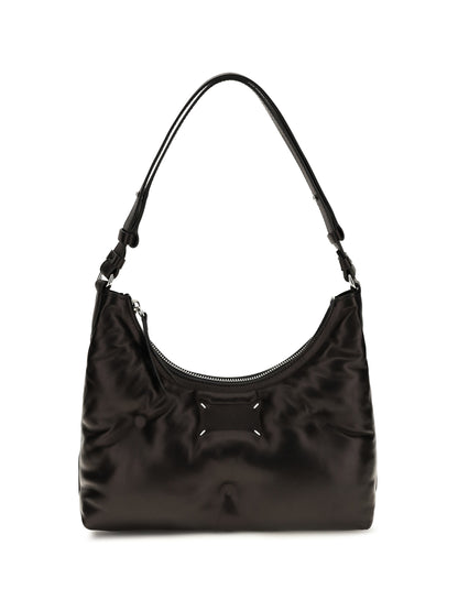 Maison Margiela Small Glam Slam Hobo Shoulder Bag - Black