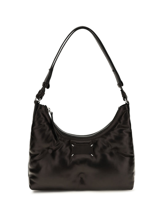 Maison Margiela Small Glam Slam Hobo Shoulder Bag - Black