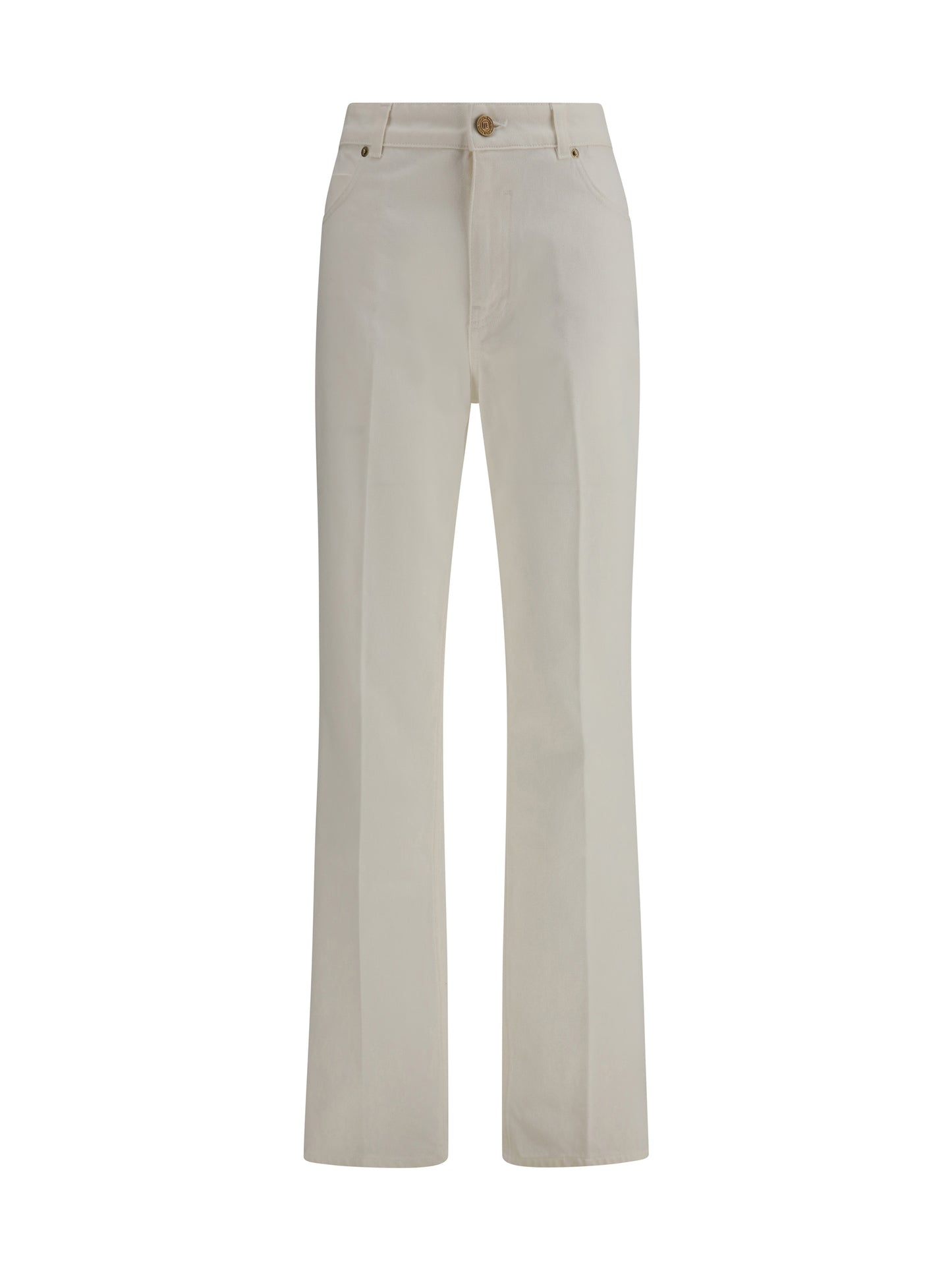 BALMAIN Straight-leg denim Jeans