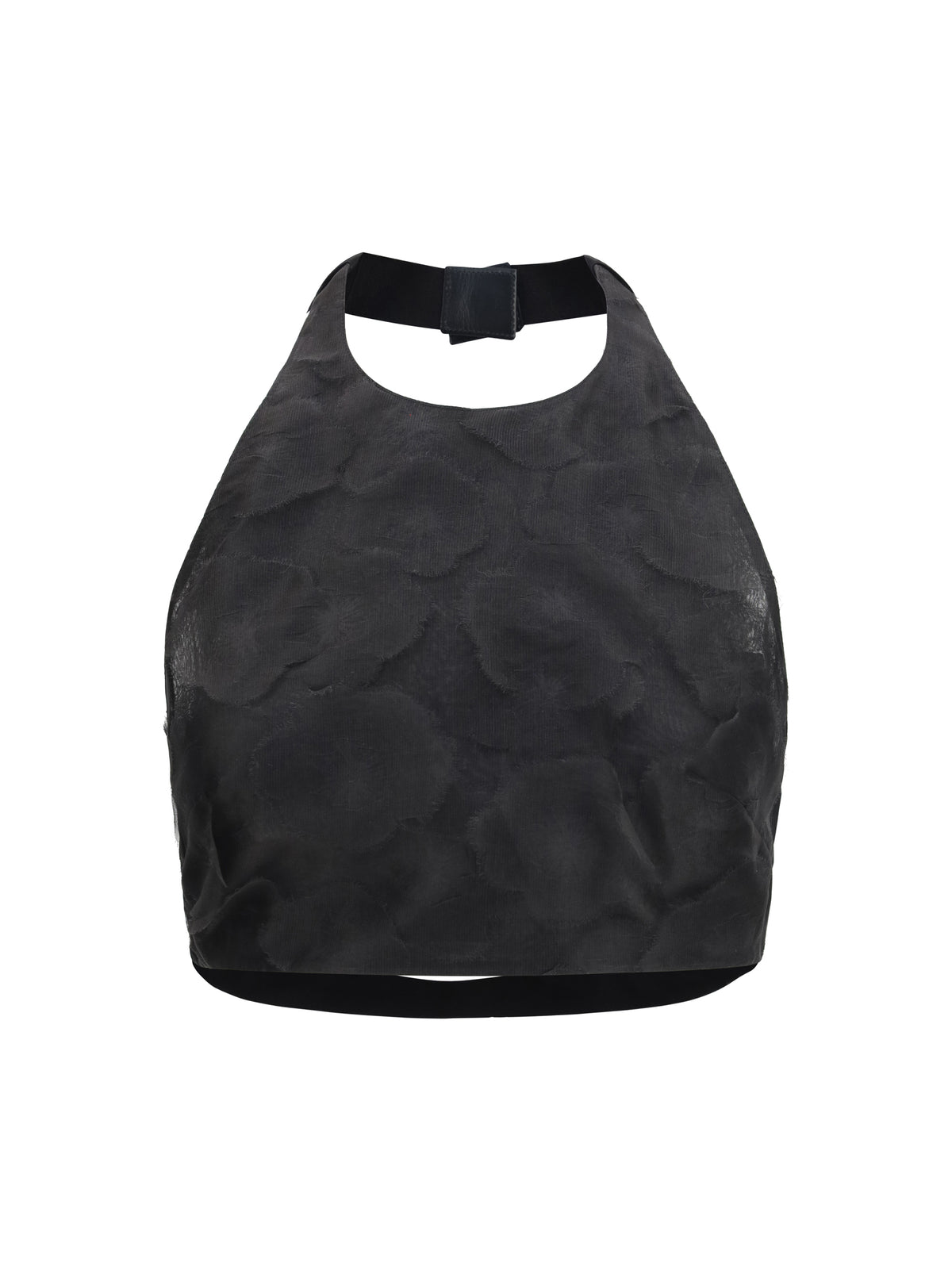 Max Mara Fumetto cropped Top - Black