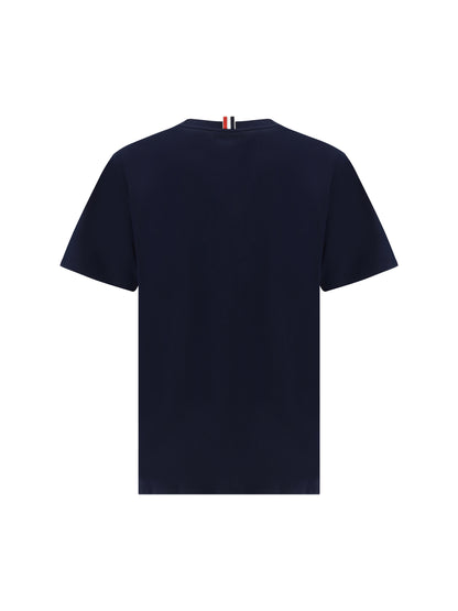 THOM BROWNE Short sleeve crewneck T-shirt