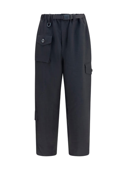 Y-3 Tapered twill sport Pants - Black