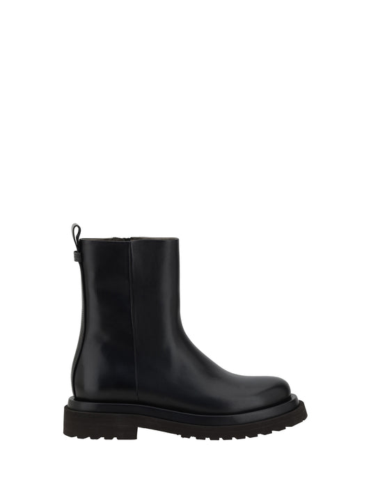 BRUNELLO CUCINELLI Leather Ankle Boots