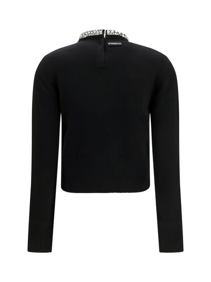 Pinko Berlino wool Sweater - Black Limousine
