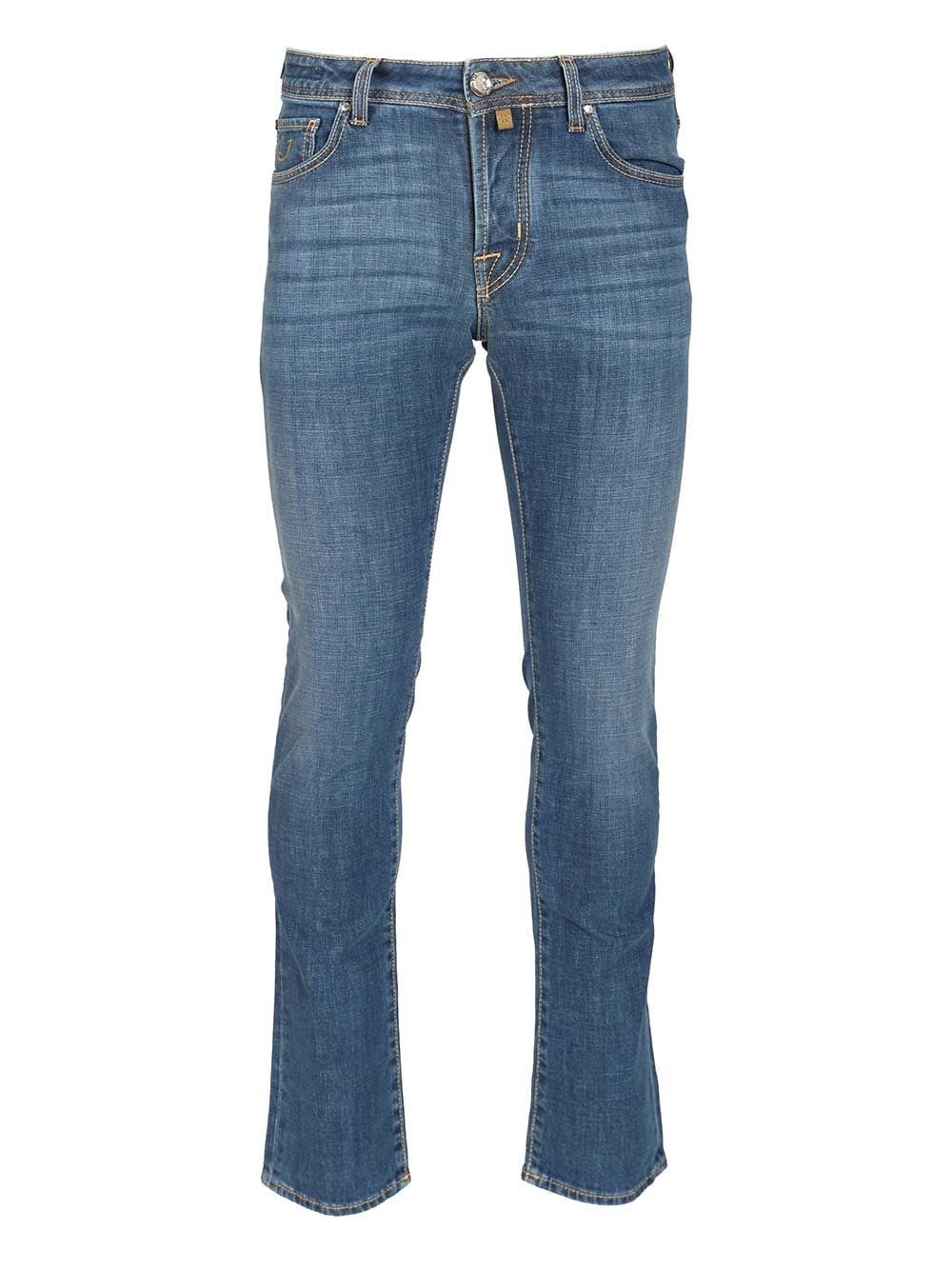 Jacob Cohen "Nick" Five Pocket Jeans - Sky Blue