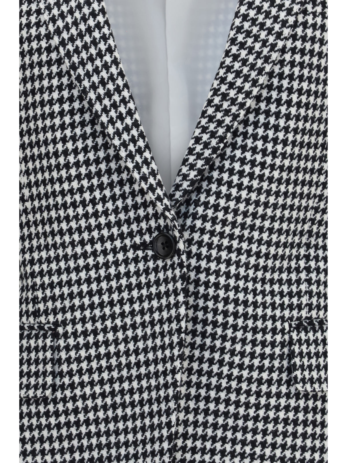 Tom Ford Houndstooth cashmere Jacket - Black&White