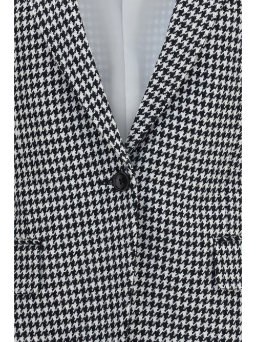 Tom Ford Houndstooth cashmere Jacket - Black&White