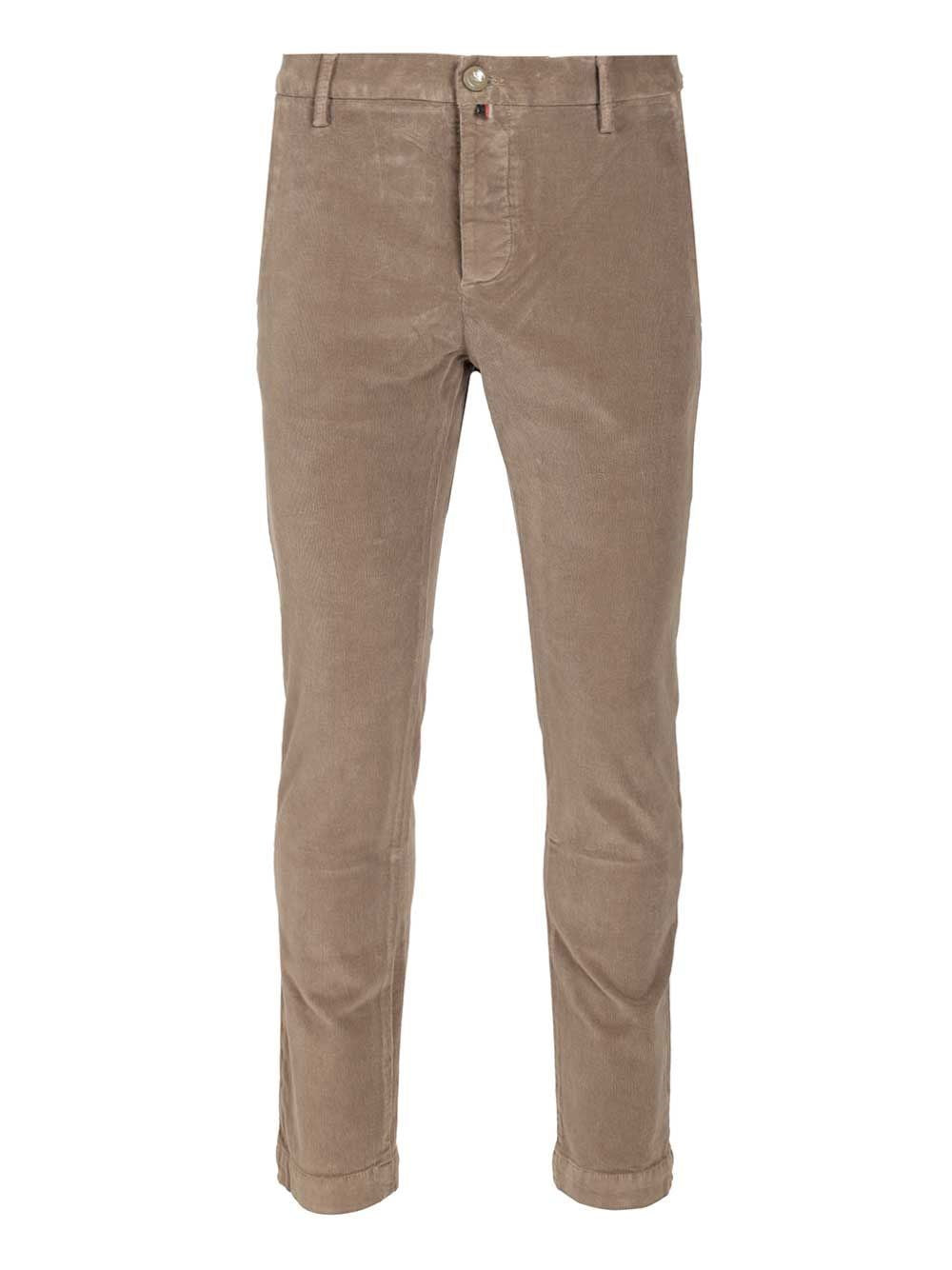 Jacob Cohen Slim Fit Trousers - Beige
