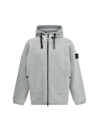 STONE ISLAND Oversized hooded Sweater