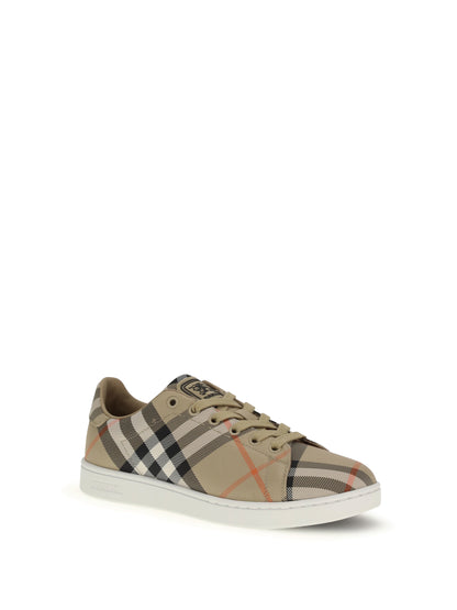 BURBERRY Check canvas Set Sneakers