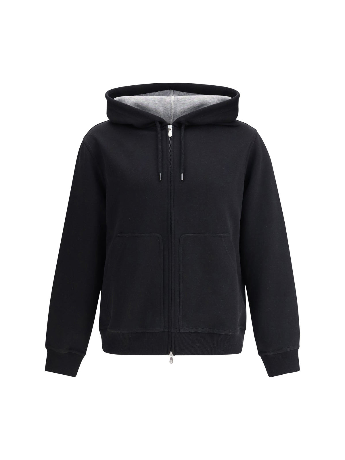 Brunello Cucinelli Monochrome Hoodie - Black