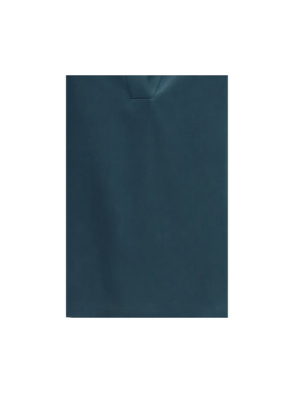 Tom Ford Deep V-neck silk Shirt - Teal